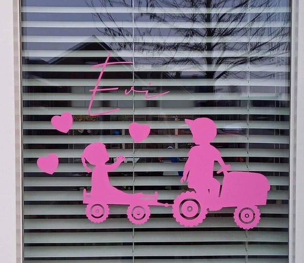 raamsticker geboorte