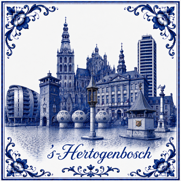 Stads tegeltje   s-Hertogenbosch