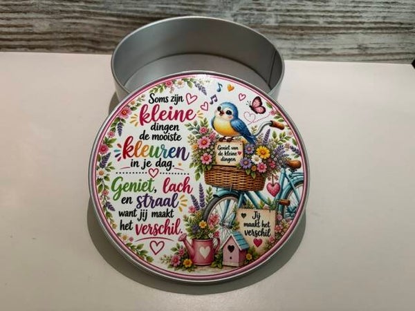 Trommel soms zijn kleine dingen...