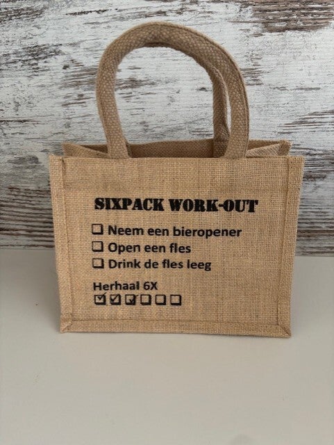 Tasje sixpack