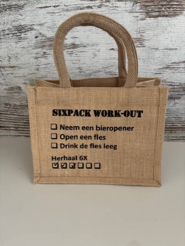Tasje sixpack