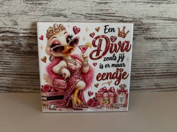 Tegeltje Diva