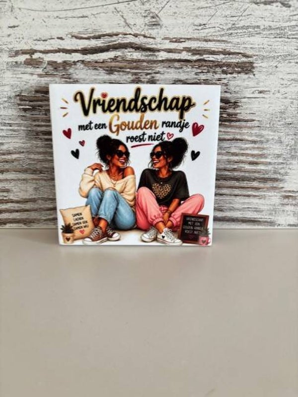 Tegeltjes vriendschap