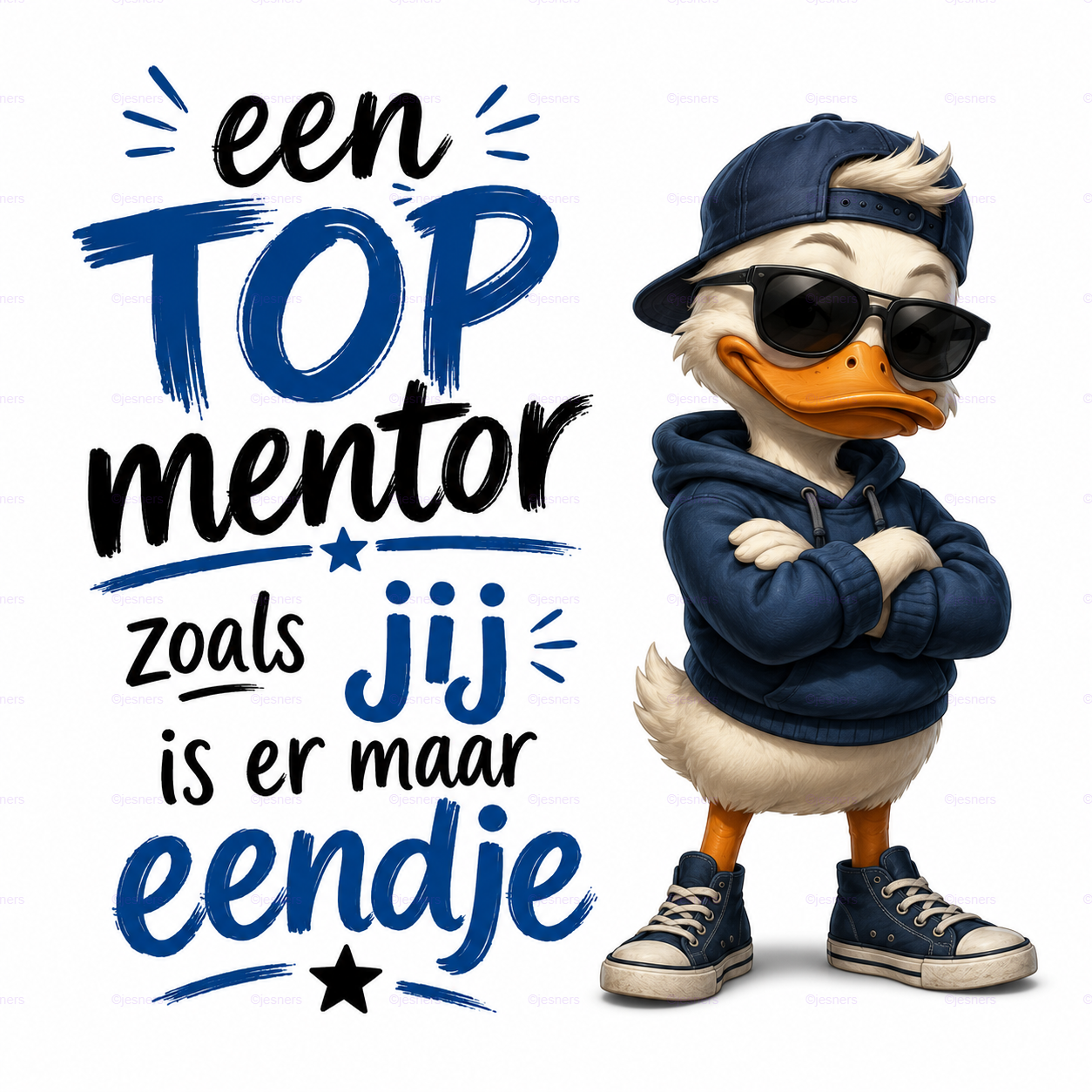 Tegeltje Einde schooljaar Top Mentor