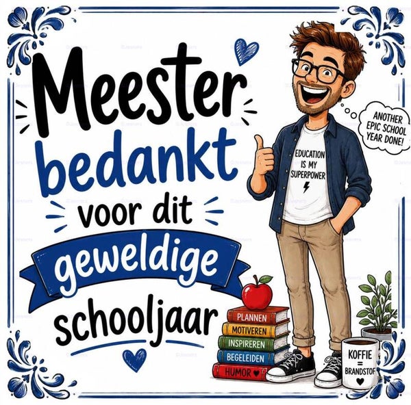 Tegeltje Meester bedankt