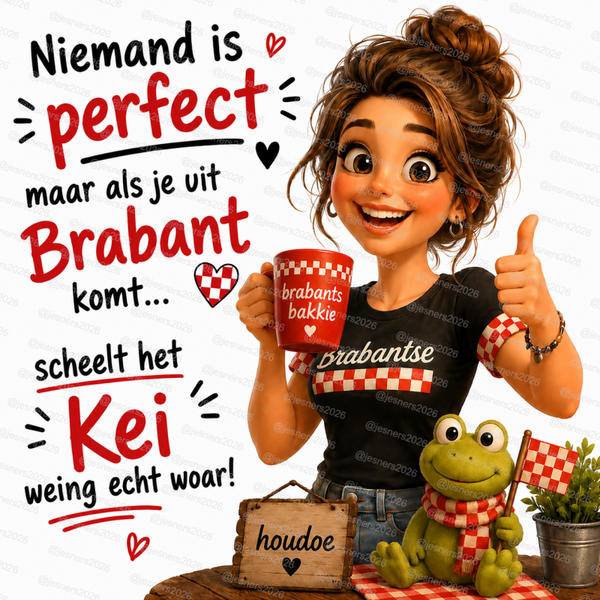 Niemand is perfect.... vrouw