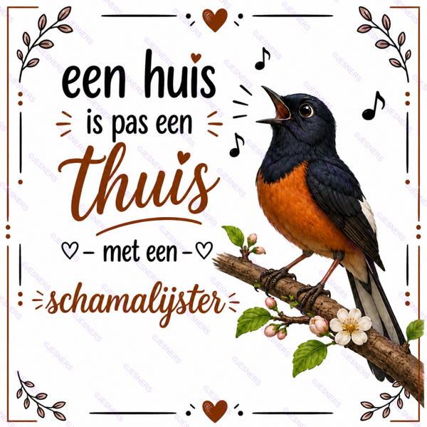 Tegeltje Schamalijster