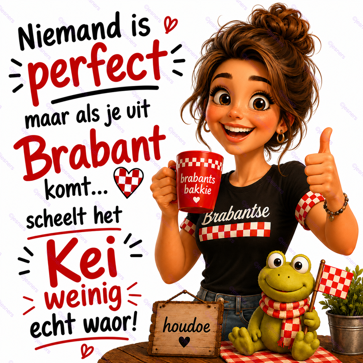 Niemand is perfect.... vrouw