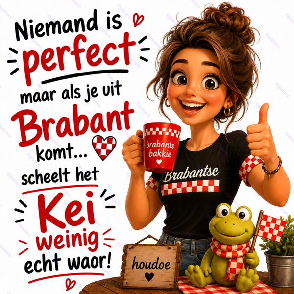 Niemand is perfect.... vrouw
