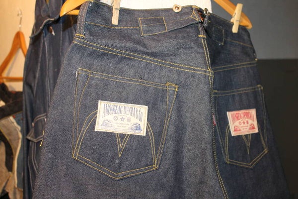 13.5 oz selvedge jeans 100% cotton threads