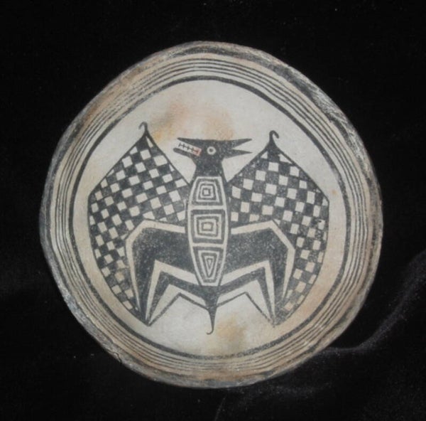 Anasazi / Mimbres Bat Bowl Replication