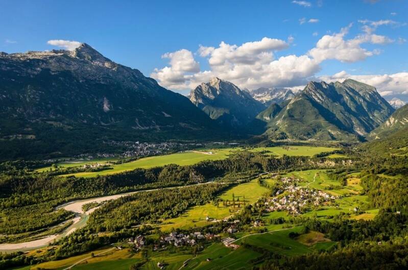 Bergidylle Bovec: Sloweniens Abenteuerzentrum