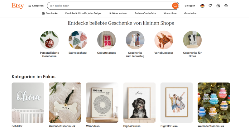 Abbildung 3: Handgemachtes auf Etsy anbieten 2025 (Quelle Rentner24.eu & Etsy Fotos 26.05.2024