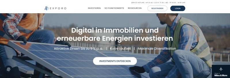 Exporo: Digitale Immobilieninvestments für Privatanleger – Chancen, Risiken und Renditen im Überblick