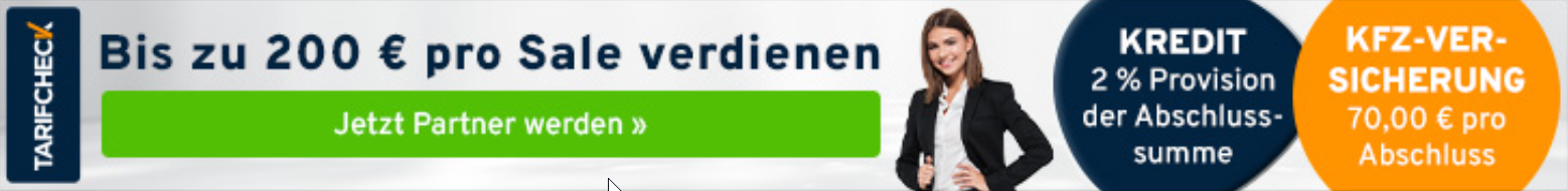 *Unser Affiliate-Partnerlink vom Tarifcheck-Partnerprogramm 2025 (Quelle Rentner24.eu 01.01.2025)
