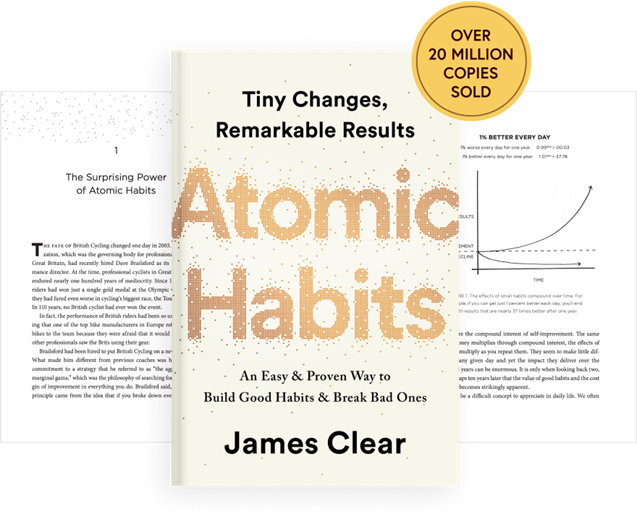 Was sind Atomic Habits und die 1-Prozent-Methode?