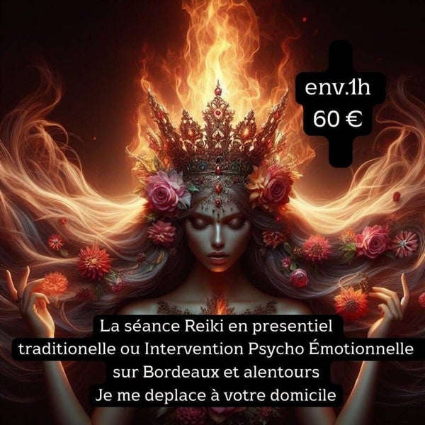 Séance Reiki en présentiel sur Bordeaux