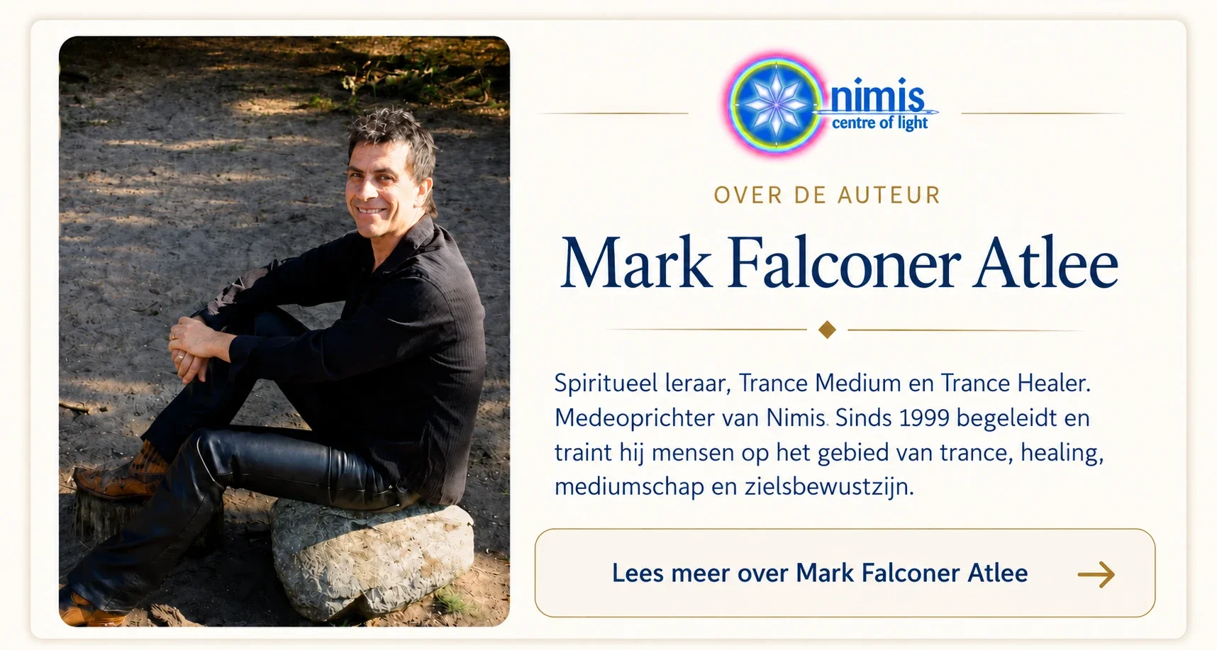 over de auteur Mark Falconer Atlee
