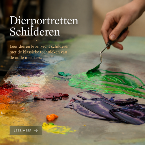 Dierportretten Schilderen | Cursus Realistisch Schilderen | Nimis