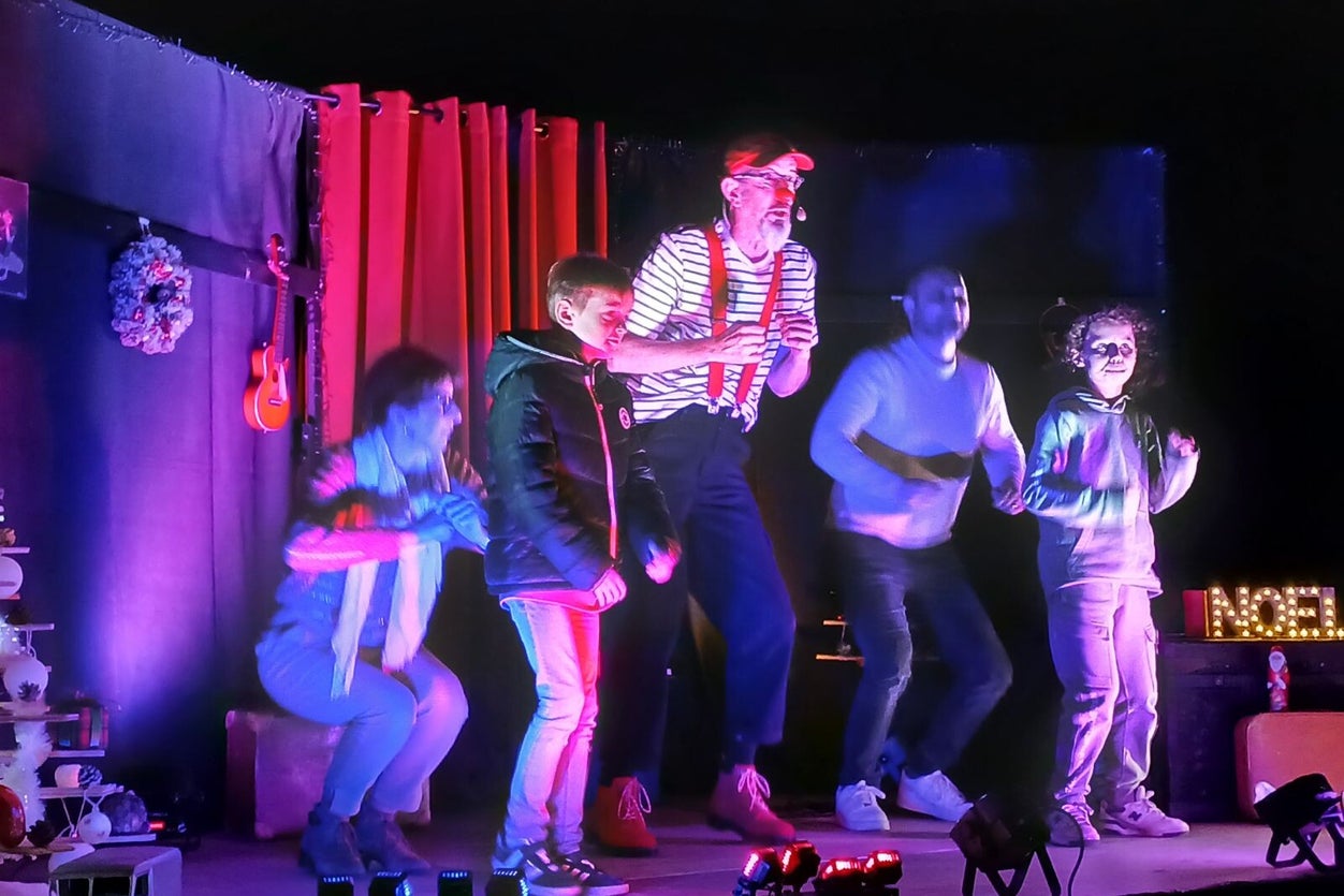 Spectacle pour CSE et comité d'entreprise avec Sirouy le clown