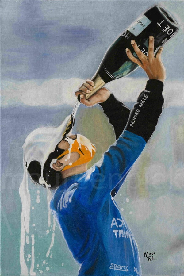 Lando Norris F1 Podium 2020 Austrian GP - print