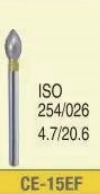 CE extra fine grit diamond bur - CE-15EF