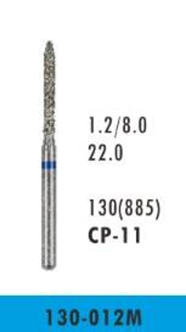 CP-11 - Ogival End Cylinder Diamond Bur (10 burs)