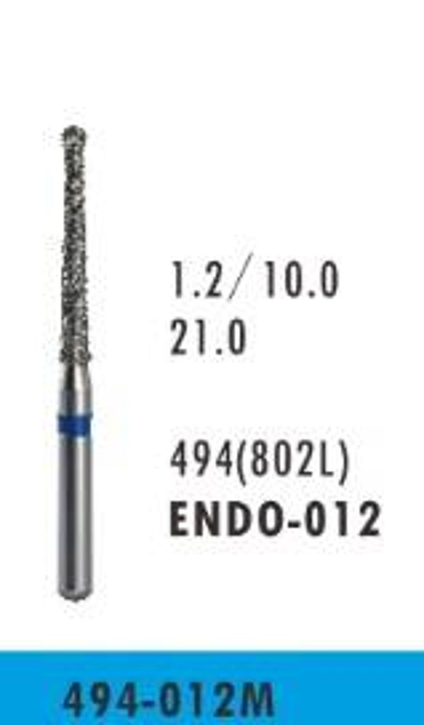 ENDO-012 - Dimond Bur for Endodontics (10 burs)