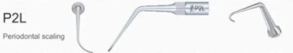 Ultrasonic Scaler Tip - P2L/PD2L/PS2L - Pack of 5 tips (£8.5 each)