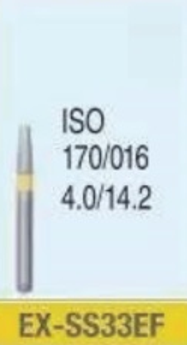Extra shape extra fine grit diamond bur - EX-SS33EF