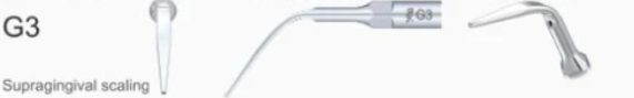 Ultrasonic Scaler Tip - G3/GD3/GS3 - Pack of 5 tips (£8.5 each)