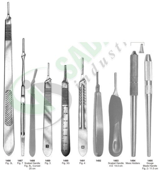 2-Piece Premium Dental Scaler Tray Set - Curettes, Explorers, Mirrors & Probes By CYNAMED USA