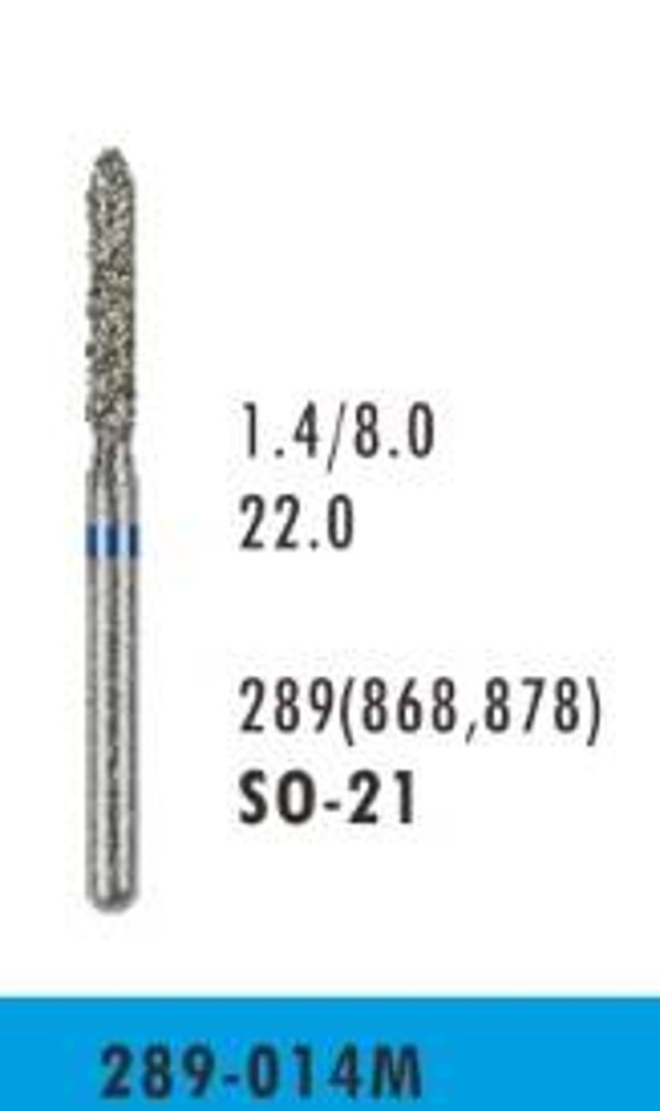 SO-21 - Torpedo Cylinder Diamond Bur (10 burs)