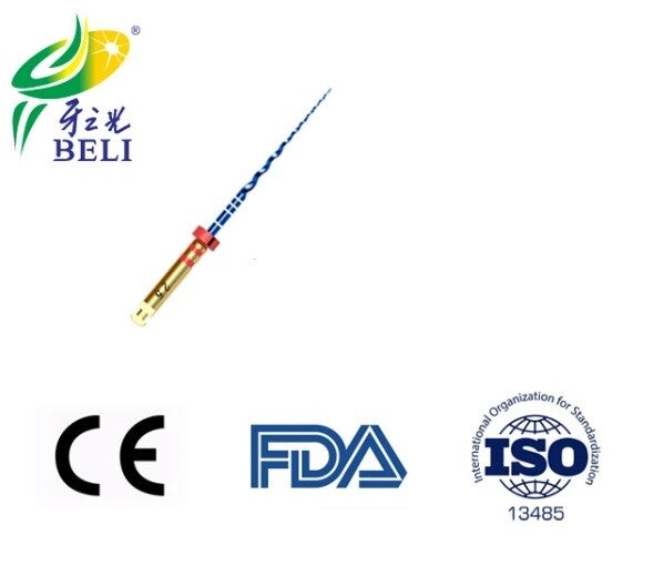 Belident - HS - NiTi (Blue) Rotary Files - Pack of 5 - Single Size