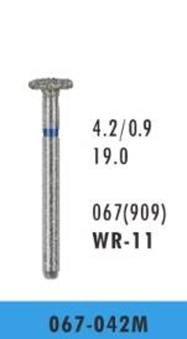 WR-11 - Wheel Diamond Bur (10 burs)