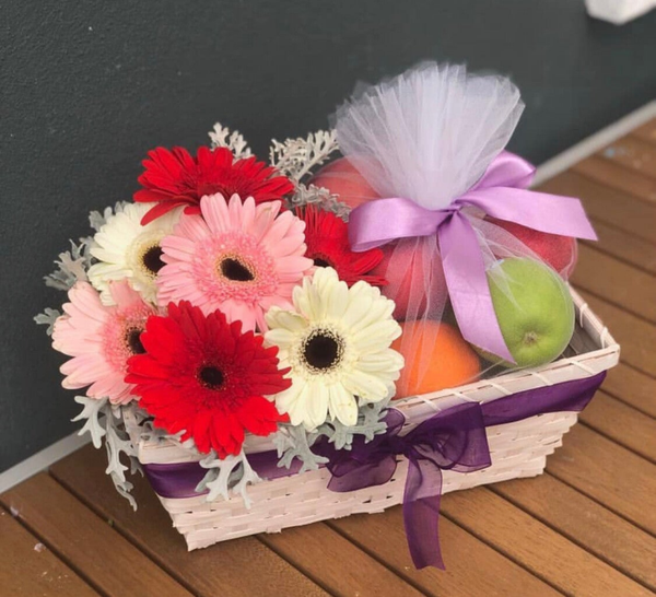 Daisy Fruit Basket