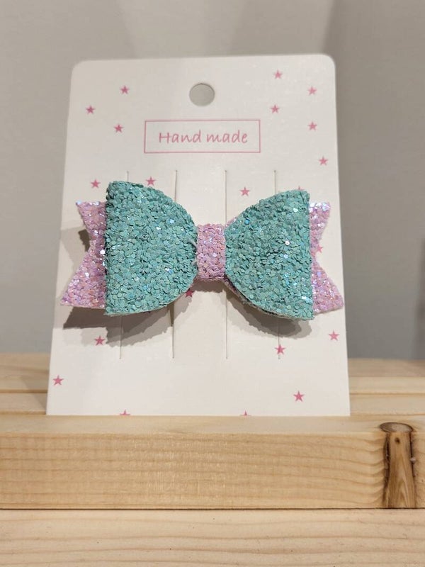 haarstrik small munt paars