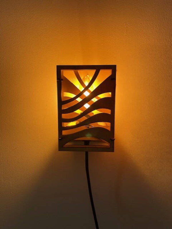 Wandlamp omarming