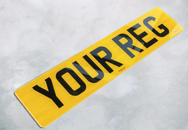 Standard Number Plate