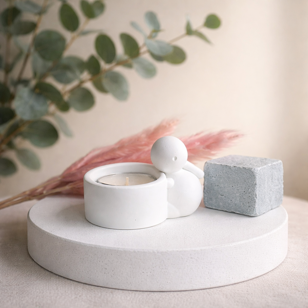 Teelichthalter "Hase"