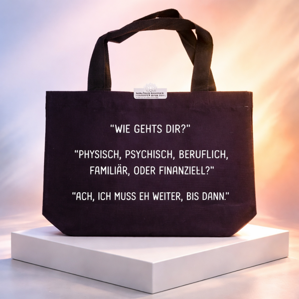 Tasche "Wie geht’s Dir?"