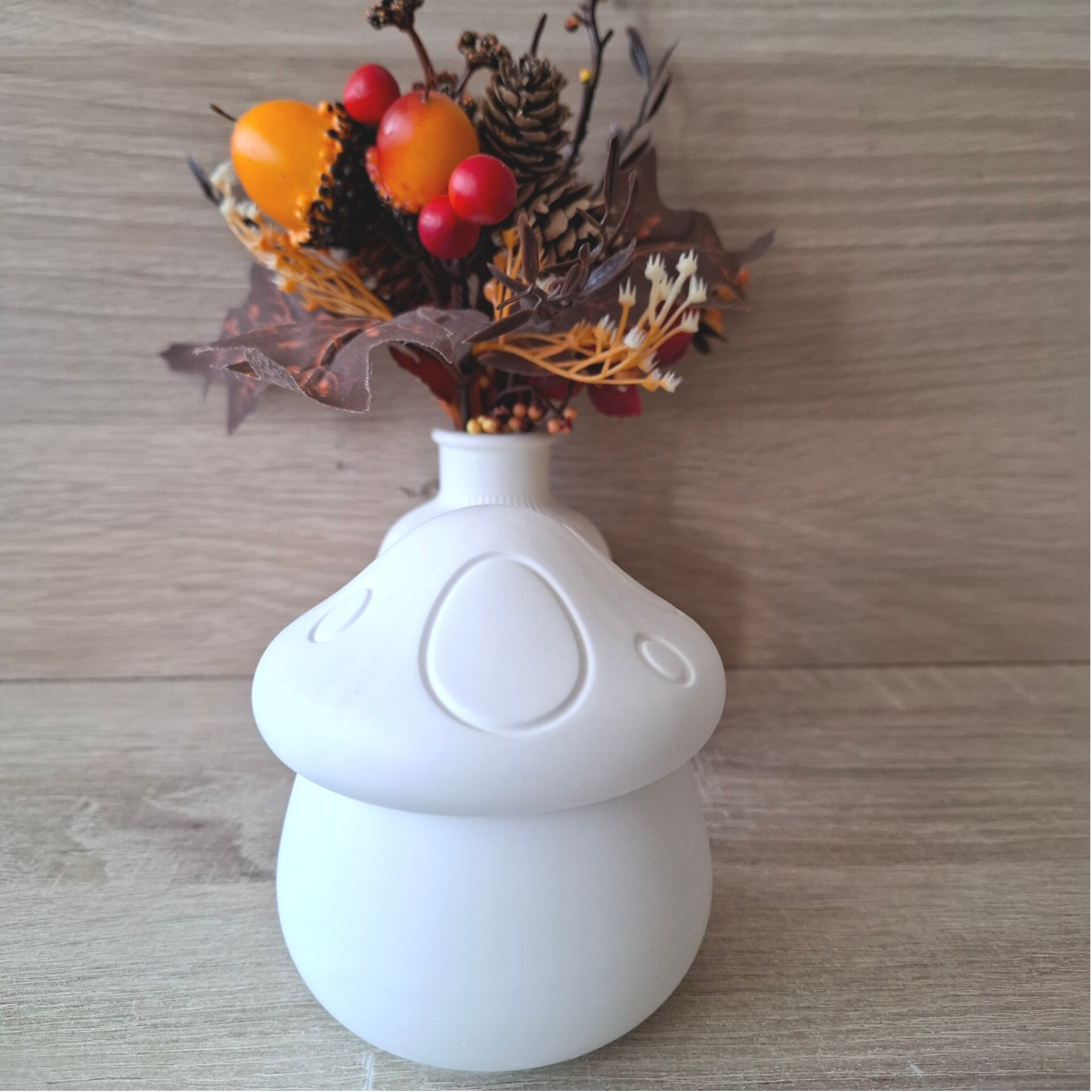 Dose mit Deckel "Pilz"