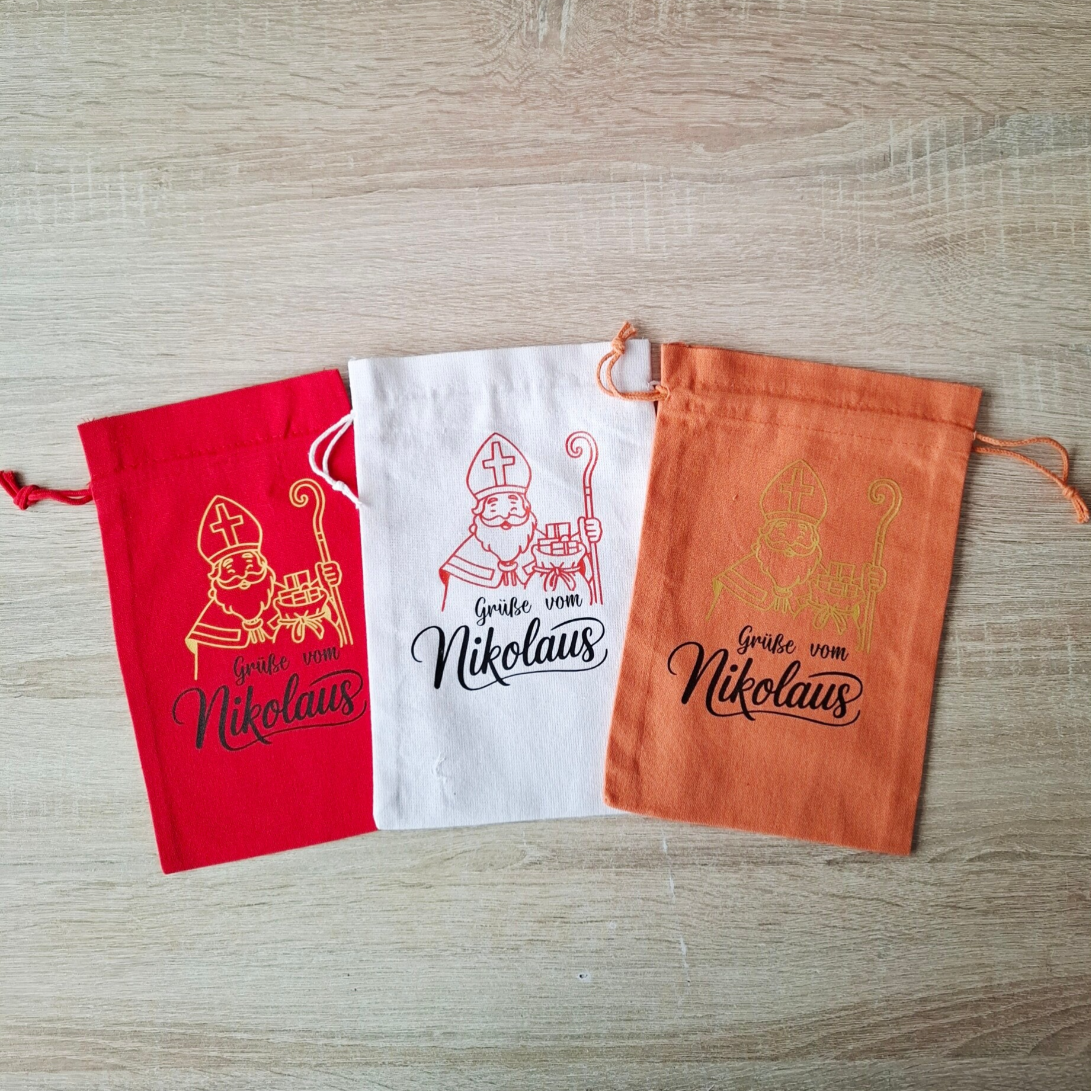 Nikolaussäckchen "Grüße vom Nikolaus"