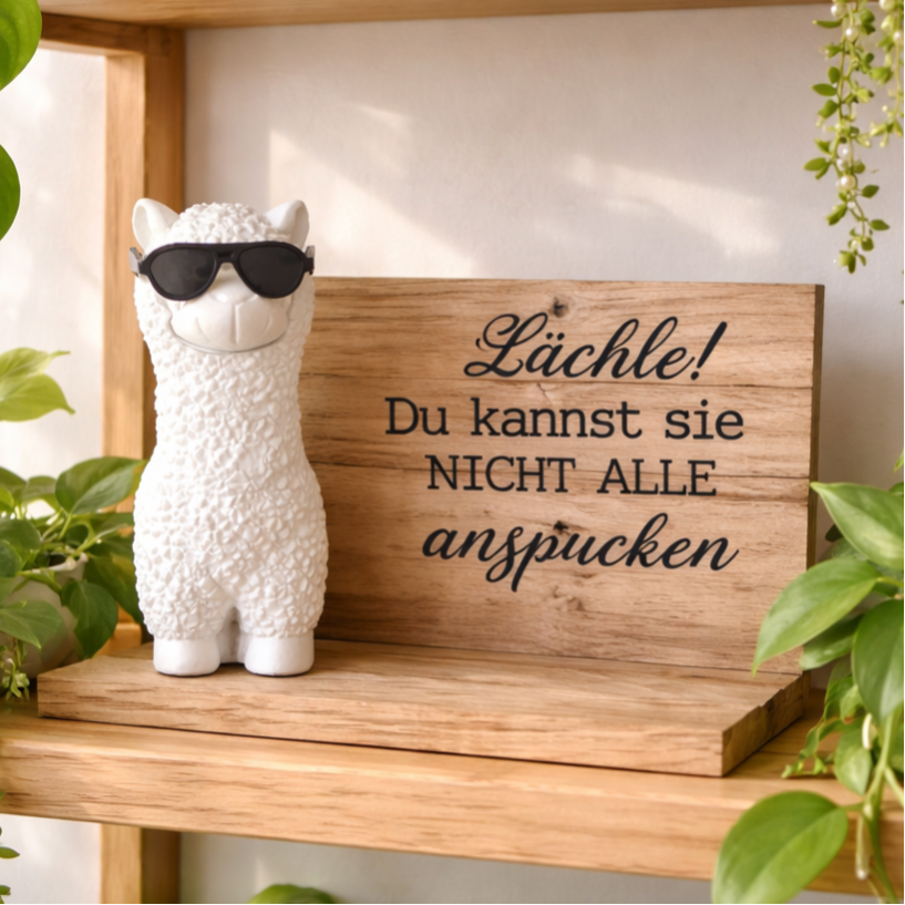 "Lächle! Du kannst sie nicht alle anspucken"