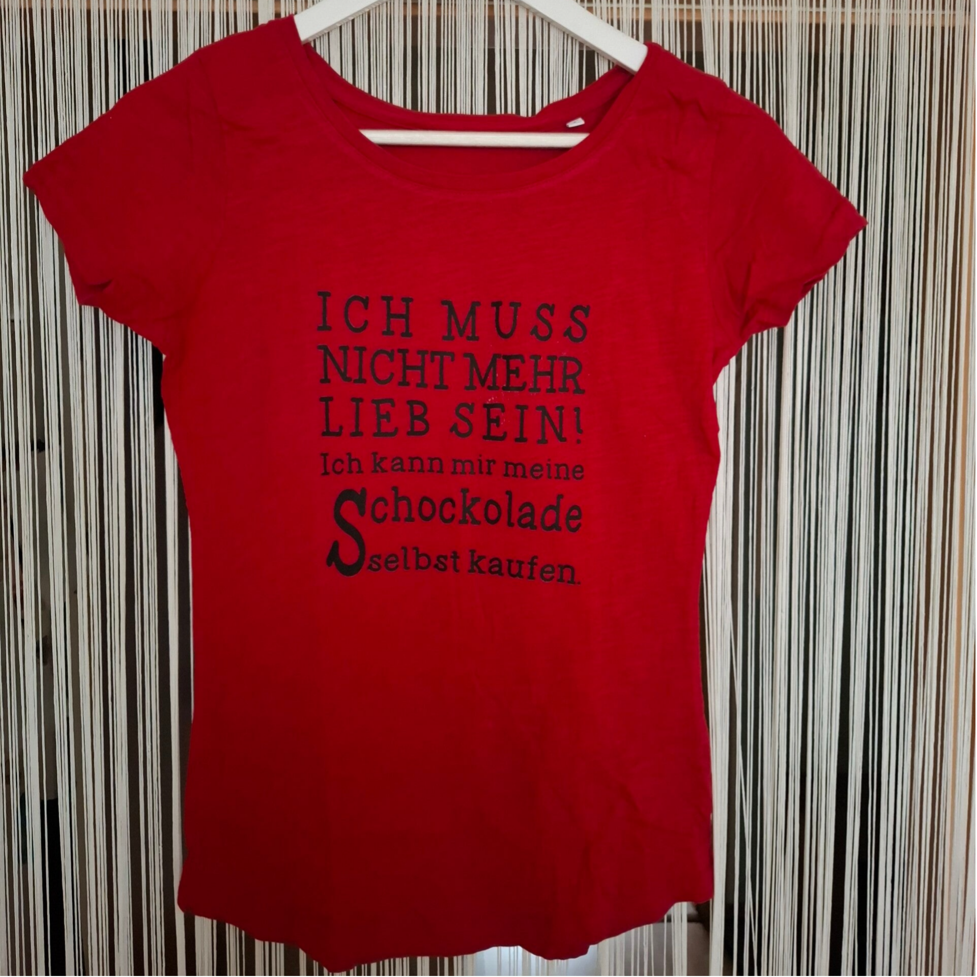 T-Shirt "Ich muss nicht mehr lieb sein."