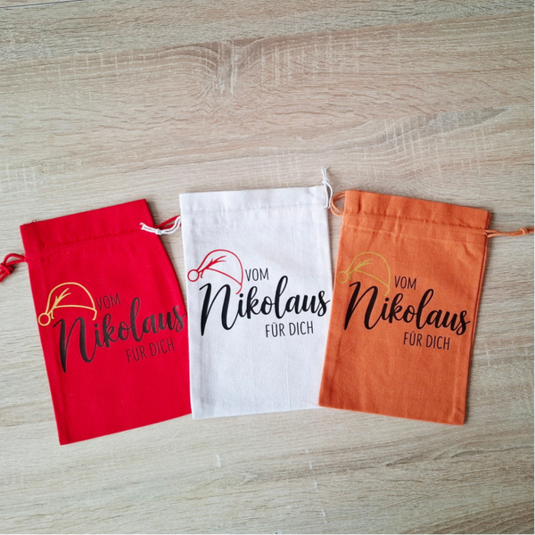 Nikolaussäckchen "Vom Nikolaus für Dich"
