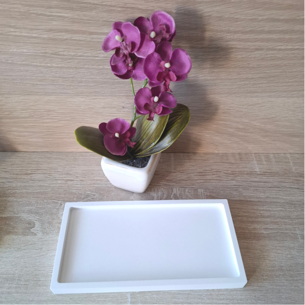 Tablett eckig mittel