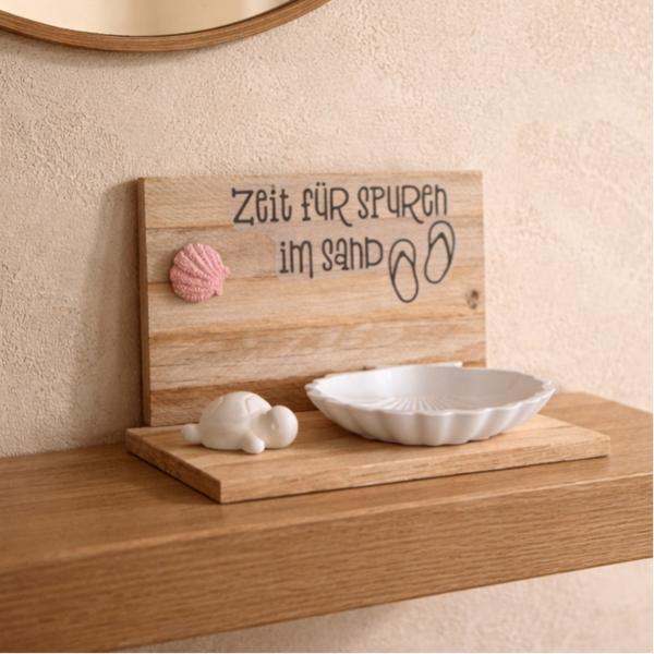 "Zeit für Spuren im Sand"