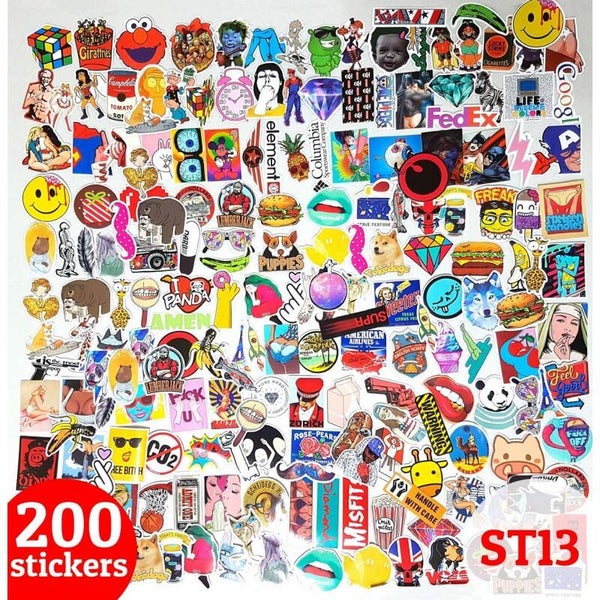 200 Coole Stickermix - ST13