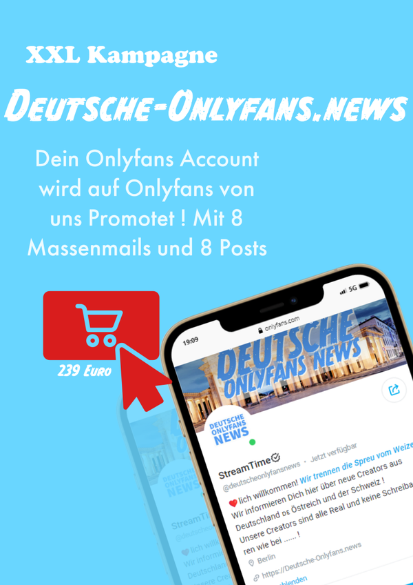 Du startest das erste mal Promo bei uns!
